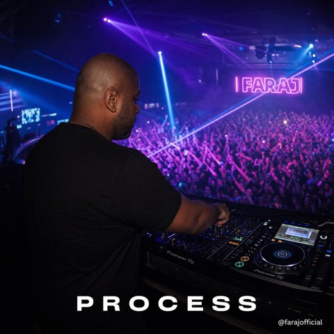 FARAJ behind the decks